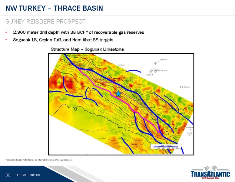 JUNE 2015 ANNUAL MEETING – Transatlantic Petroleum Ltd. – slide 35
