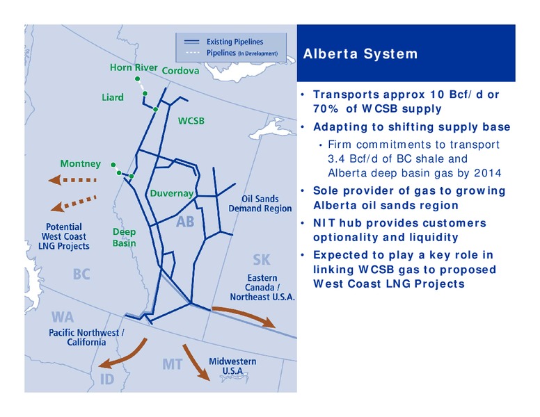 TD SECURITIES LONDON ENERGY CONFERENCE – Transcanada Corp. – slide 12
