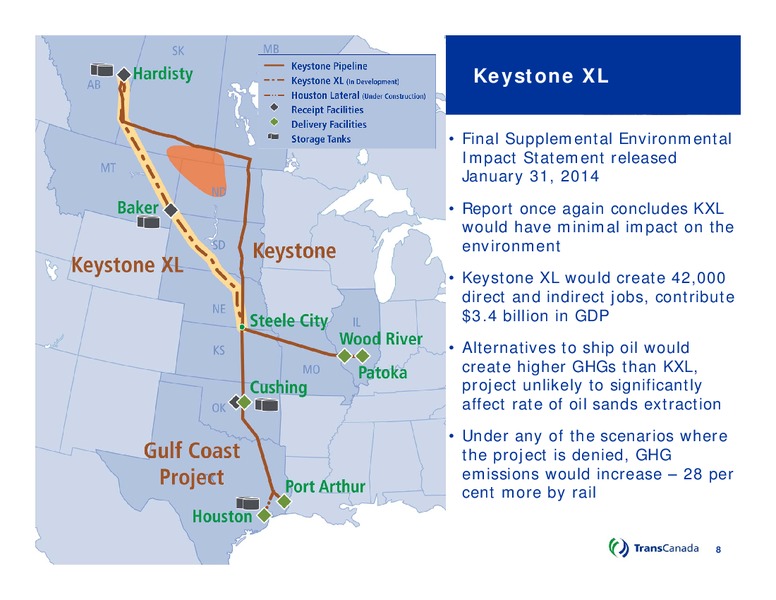 Q4 2013 CONFERENCE CALL – Transcanada Corp. – slide 7