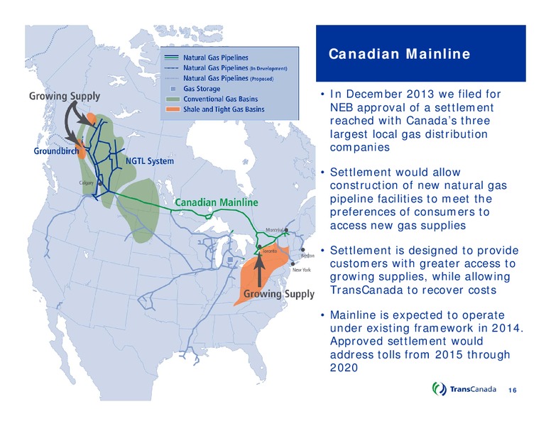 Q4 2013 CONFERENCE CALL – Transcanada Corp. – slide 15