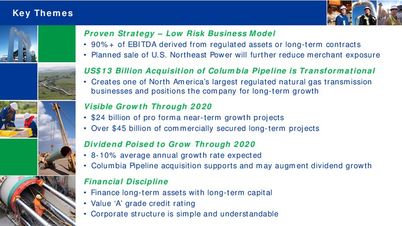 2016 AGA Financial Forum – Transcanada Corp. – slide 2