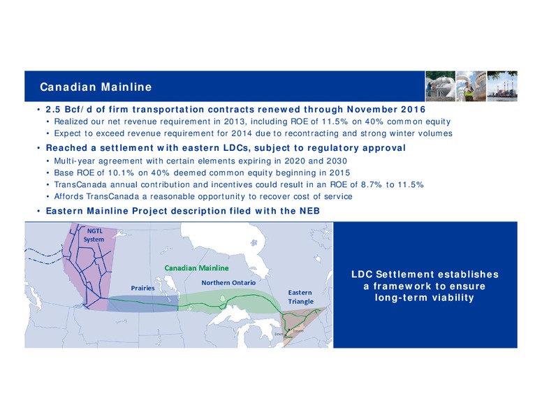 2014 FINANCIAL FORUM – Transcanada Corp. – slide 9