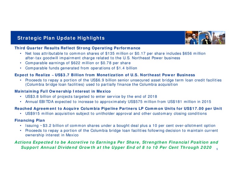 November 2016 Investor Presentation – Transcanada Corp. – slide 3