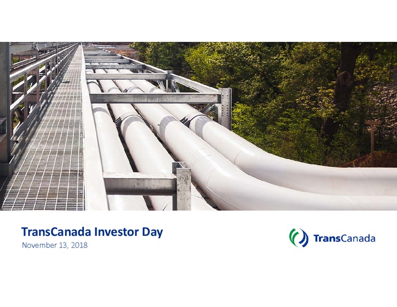 Analyst Day 2018 – Transcanada Corp. – slide 1