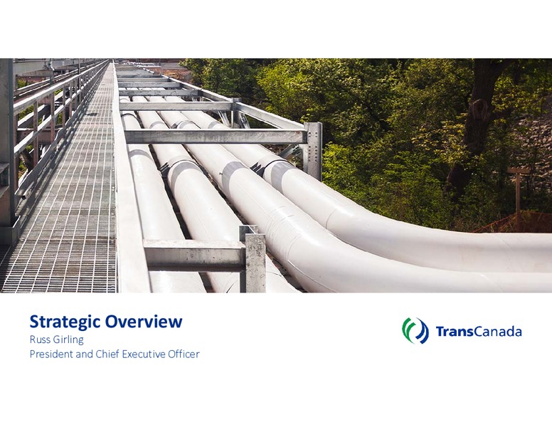 Analyst Day 2018 – Transcanada Corp. – slide 2