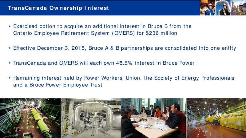 December 2015 Investor Presentation – Transcanada Corp. – slide 4