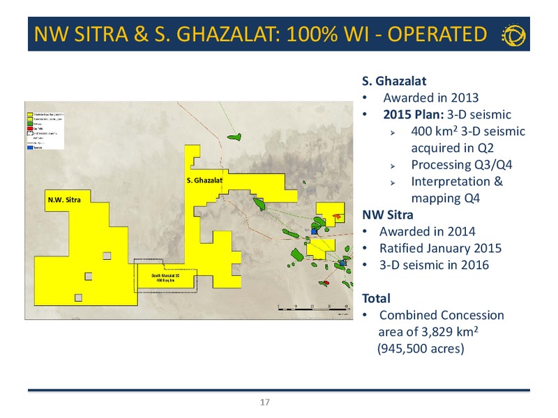 JULY 2015 CORPORATE PRESENTATION – Transglobe Energy Corporation – slide 16