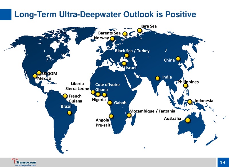 HOWARD WEIL 40TH ANNUAL ENERGY CONFERENCE – Transocean Ltd. – slide 18