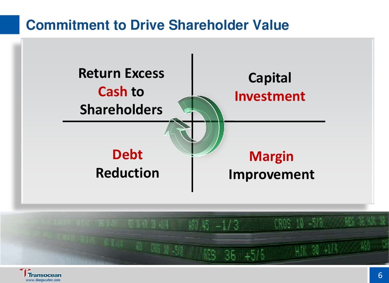 UBS GLOBAL OIL AND GAS CONFERENCE – Transocean Ltd. – slide 5