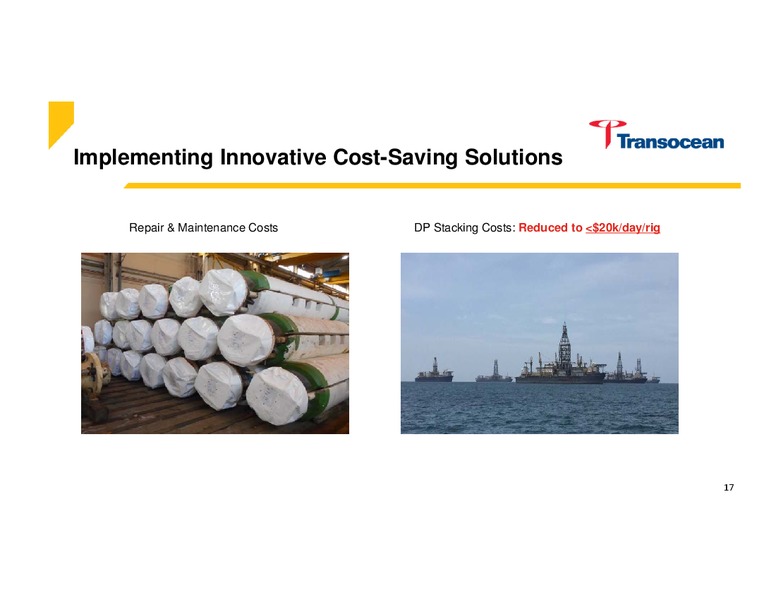 UBS Global Oil and Gas Conference – Transocean Ltd. – slide 16