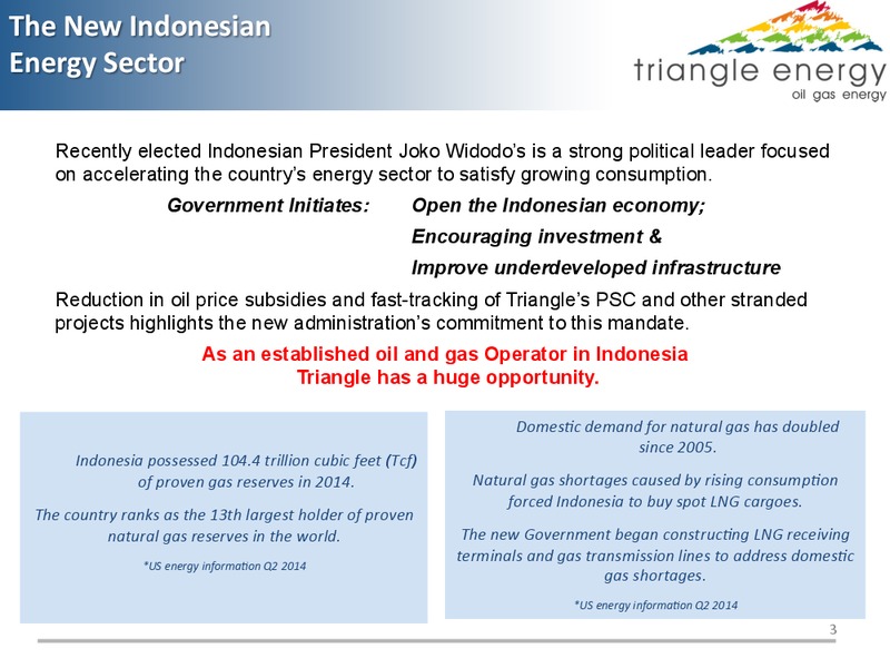 PASE BLOCK ACEH PROVINCE INDONESIA EXTENSION PHASE 2012   2032 – Triangle Energy – slide 2