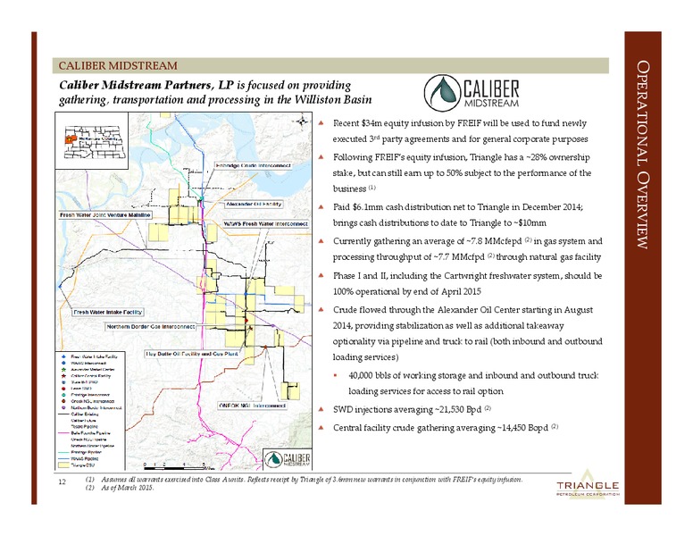 MAY 2015 CORPORATE PRESENTATION – Triangle Petroleum Corp – slide 11