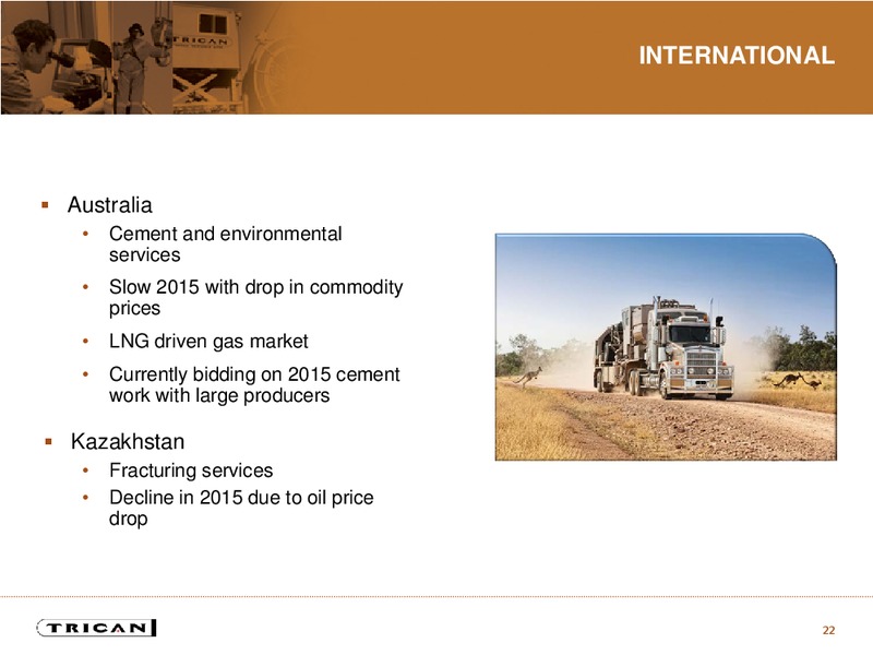 May 2015 Investor Presentation – Trican Well Service Ltd. – slide 21