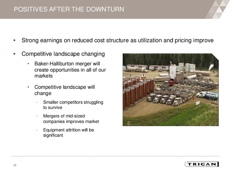 March 2016 Investor Presentation – Trican Well Service Ltd. – slide 24