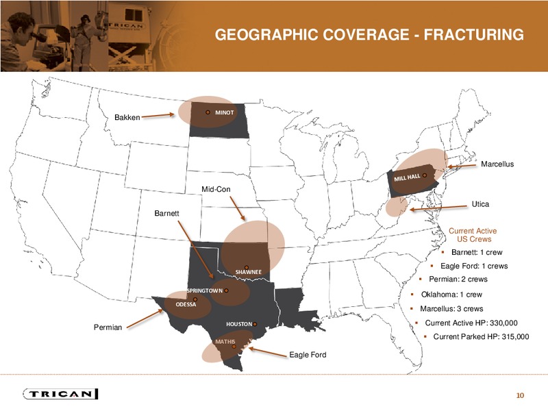 JULY 2015 INVESTOR PRESENTATION – Trican Well Service Ltd. – slide 9