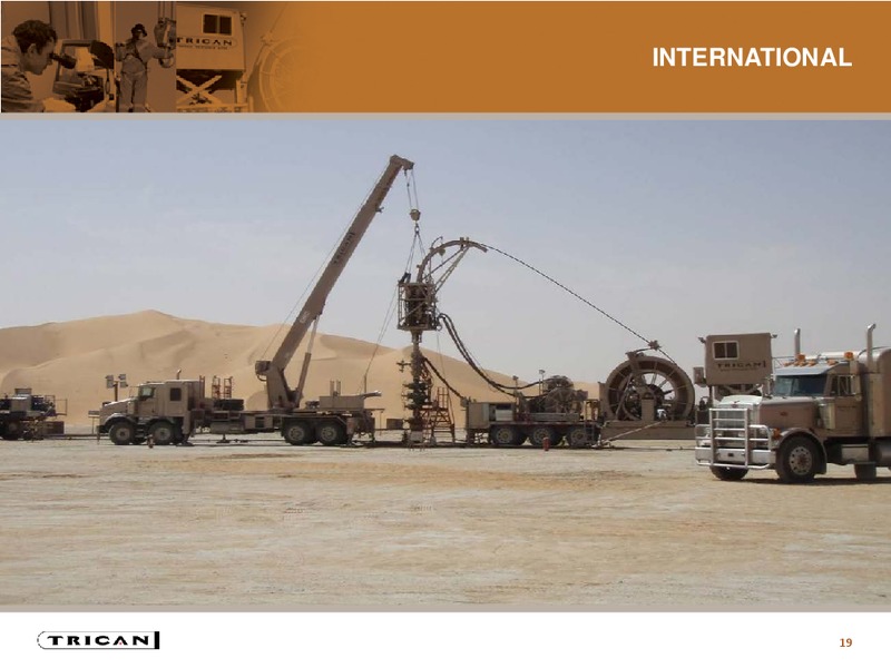 JULY 2015 INVESTOR PRESENTATION – Trican Well Service Ltd. – slide 18