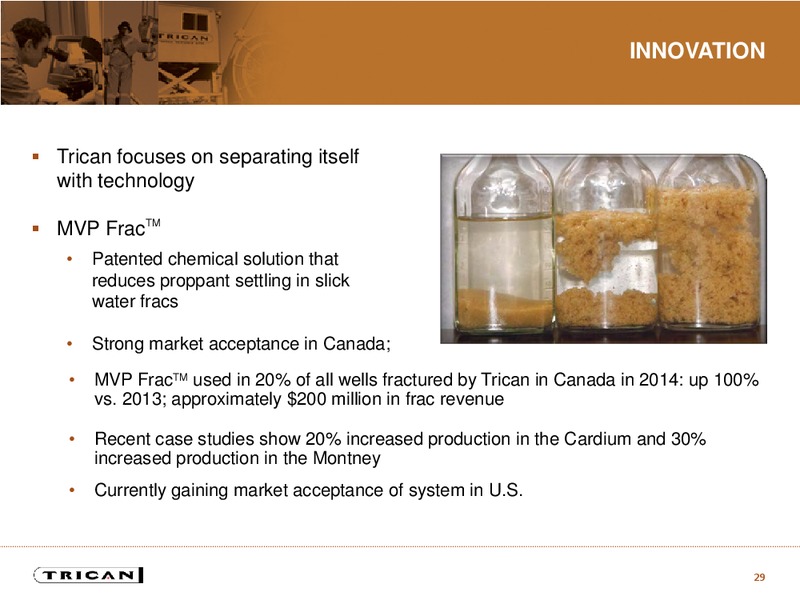 JULY 2015 INVESTOR PRESENTATION – Trican Well Service Ltd. – slide 28