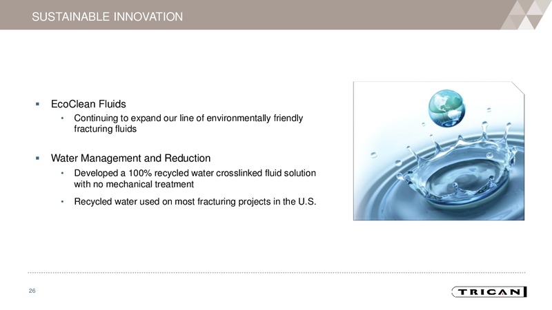 August 2017 Investor Presentation – Trican Well Service Ltd. – slide 25