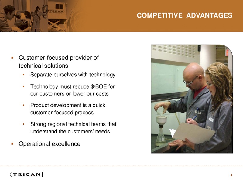September 2015 Investor Presentation – Trican Well Service Ltd. – slide 3