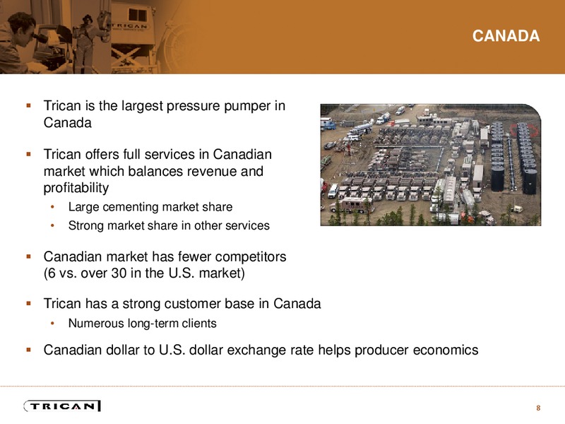 November 2015 Investor Presentation – Trican Well Service Ltd. – slide 7