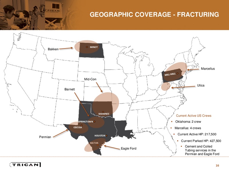 November 2015 Investor Presentation – Trican Well Service Ltd. – slide 15