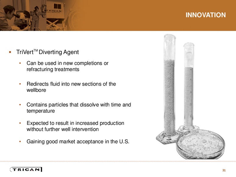 November 2015 Investor Presentation – Trican Well Service Ltd. – slide 30