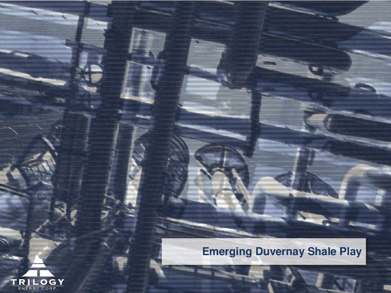 June 2016 Corporate Presentation – Trilogy Energy Corp. – slide 11