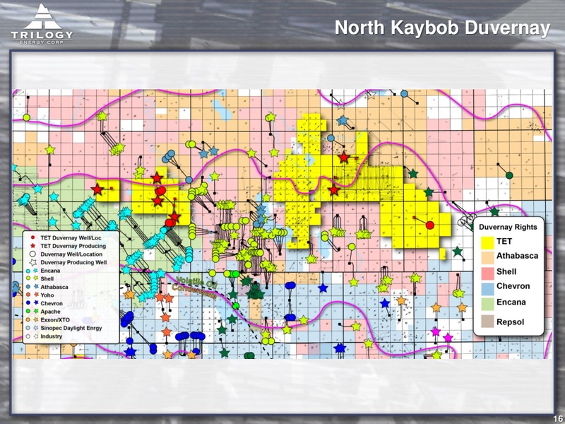 June 2016 Corporate Presentation – Trilogy Energy Corp. – slide 15