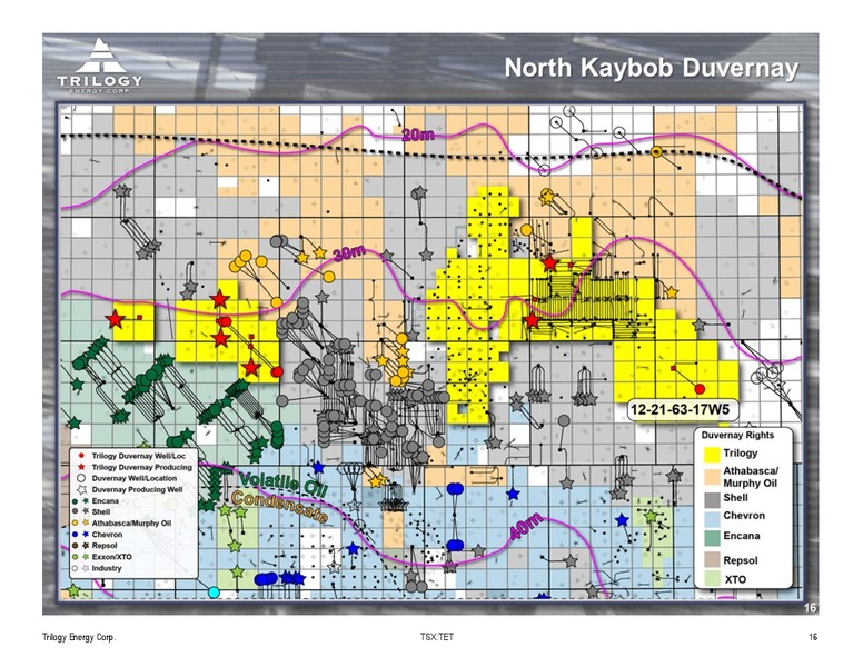 September 2016 Corporate Presentation – Trilogy Energy Corp. – slide 15