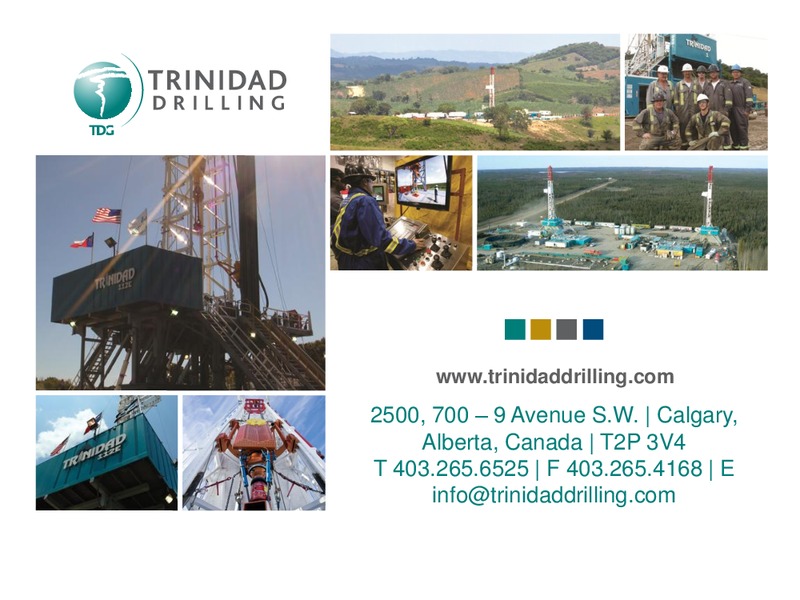 Q4 2013 Earnings Call – Trinidad Drilling Ltd. – slide 17