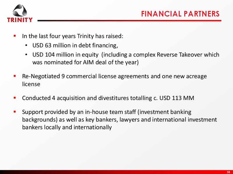 January 2015 Company Update – Trinity Exploration and Production Limited – slide 17