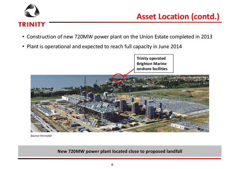 BLOCK1A AND 1BACQUISITION – Trinity Exploration and Production Limited – slide 5