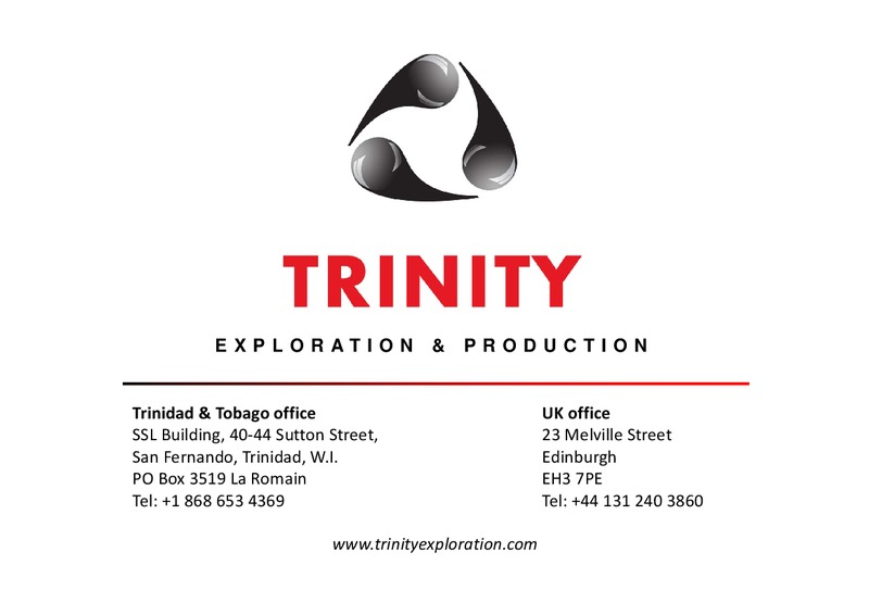 SEPTEMBER 2013 CORPORATE UPDATE – Trinity Exploration and Production Limited – slide 15