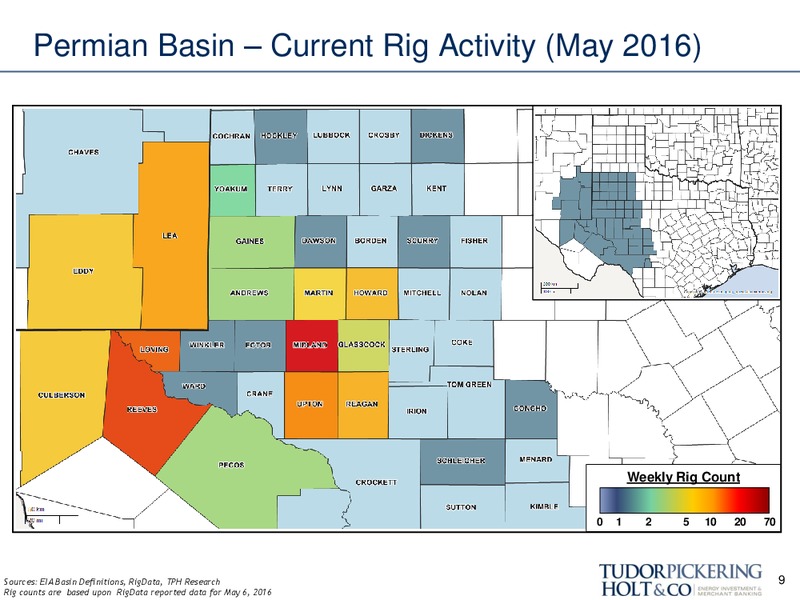 DUG Permian Conference – Tudor Pickering Holt & Co – slide 9