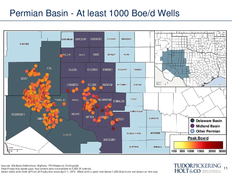 DUG Permian Conference – Tudor Pickering Holt & Co – slide 11