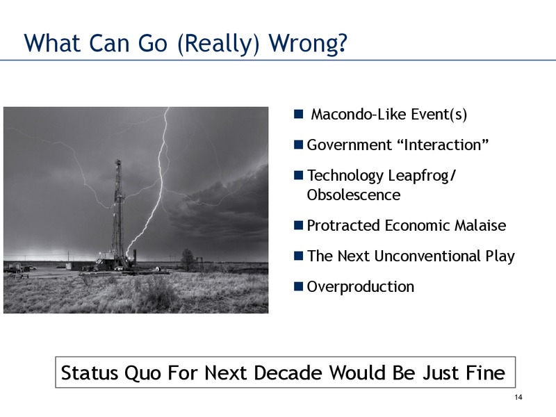 RICE ENERGY FINANCE SUMMIT – Tudor Pickering Holt & Co – slide 14