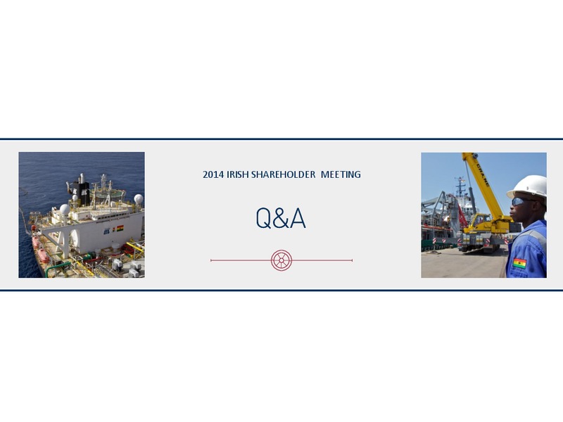 Irish Shareholders Meeting – Tullow Oil Plc – slide 24