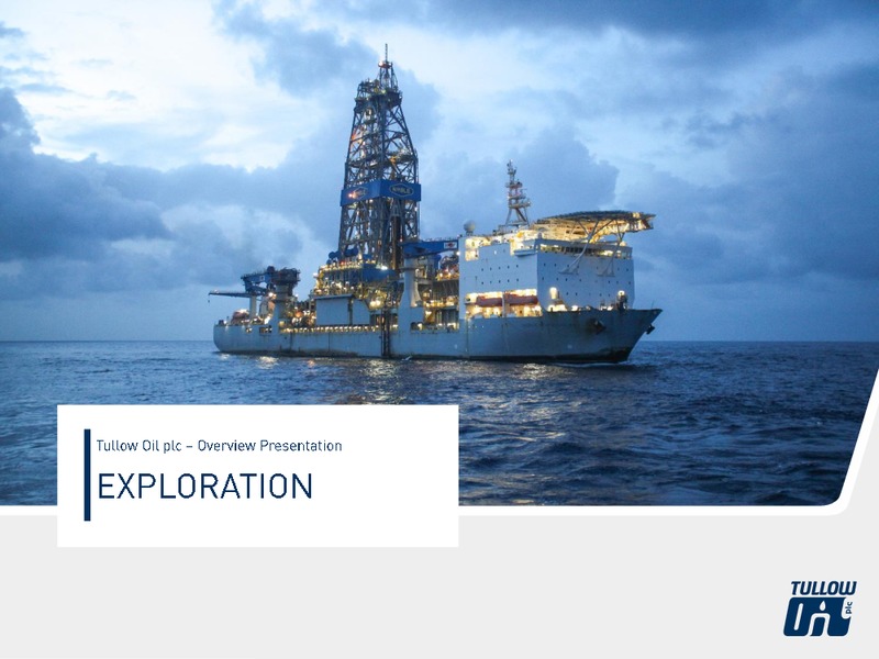 Overview Presentation – Tullow Oil Plc – slide 27