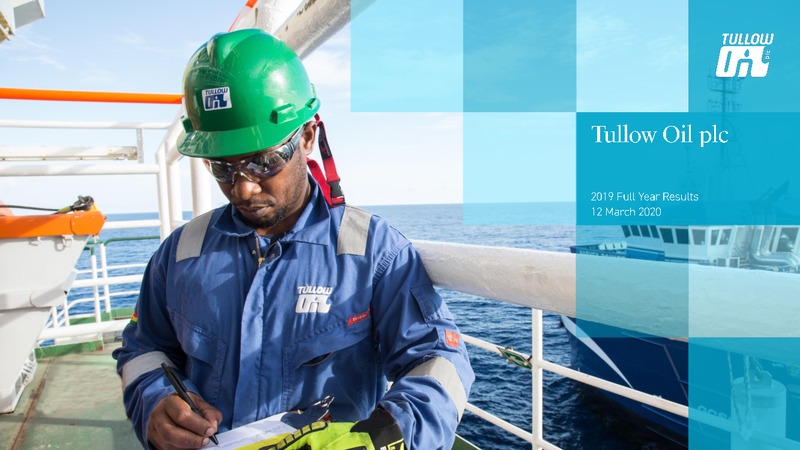 2019 FY Results – Tullow Oil Plc – slide 1