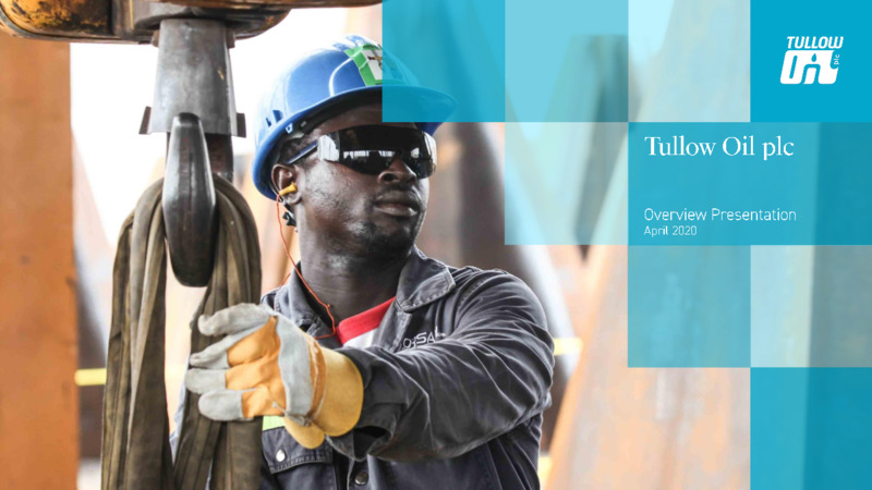 Overview Presentation – Tullow Oil Plc – slide 1