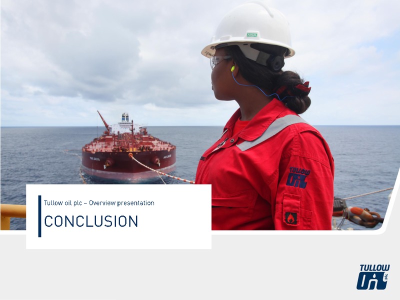 May 2018 Overview Presentation – Tullow Oil Plc – slide 29
