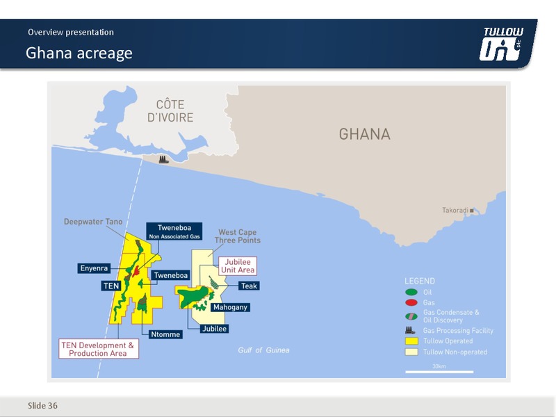 May 2017 Overview Presentation – Tullow Oil Plc – slide 35