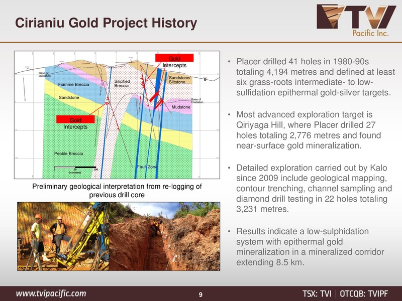 JUNE 2015 INVESTOR PRESENTATION – Tvi Pacific Inc – slide 7