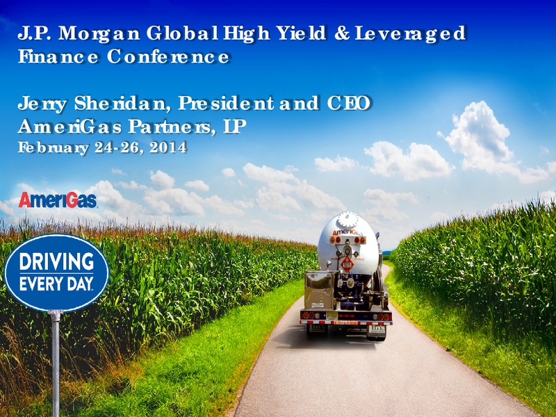 JP Morgan Global High Yield & Leveraged Finance Conference – UGI Corp. – slide 1