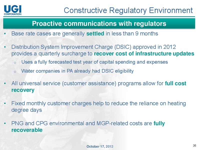 ANALYST DAY – UGI Corp. – slide 35