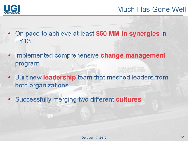 ANALYST DAY – UGI Corp. – slide 53