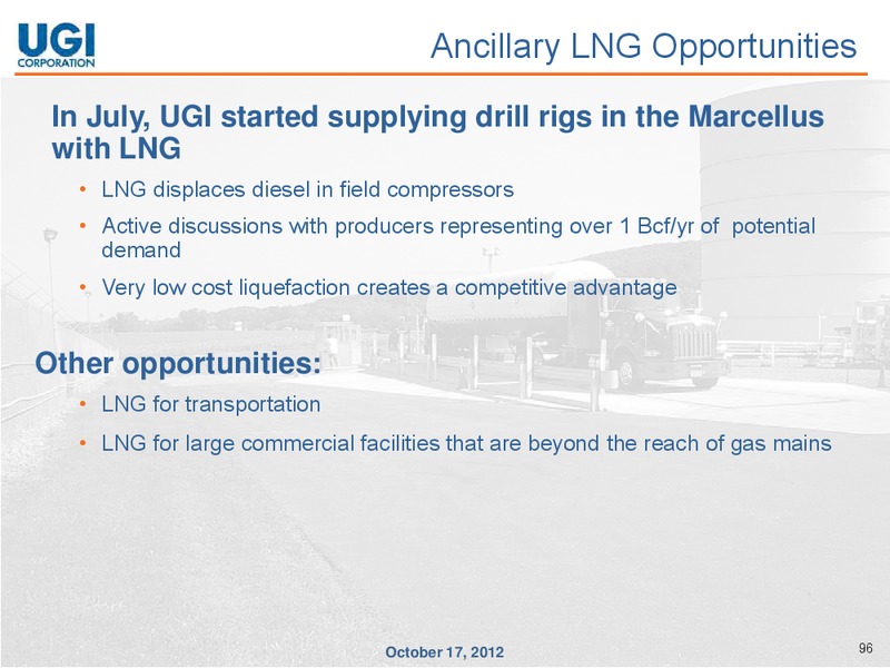 ANALYST DAY – UGI Corp. – slide 95