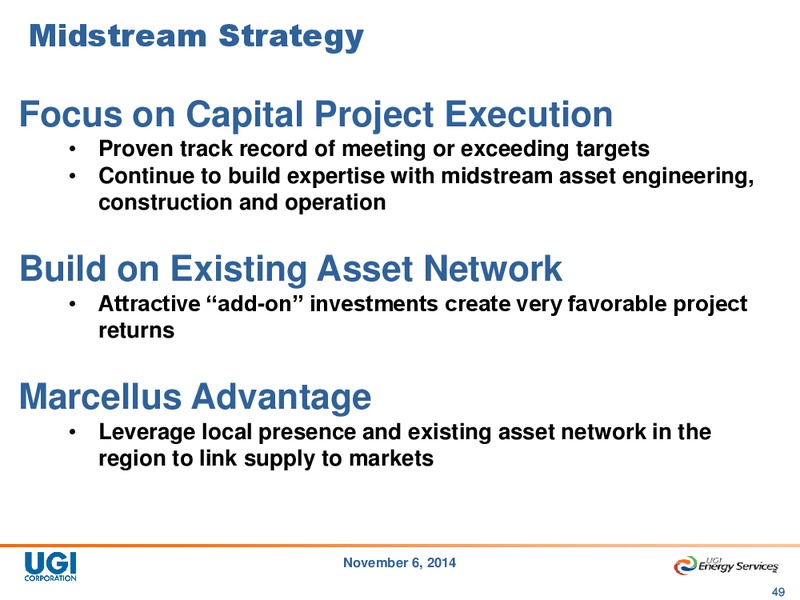 2014 Analyst Day – UGI Corp. – slide 48