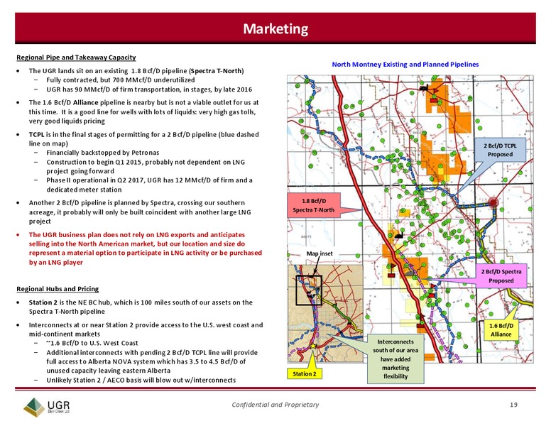 UGR Montney Presentation – Ugr Blair Creek Ltd – slide 19