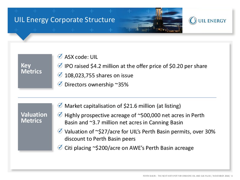 INVESTOR PRESENTATION – Uil Energy – slide 5